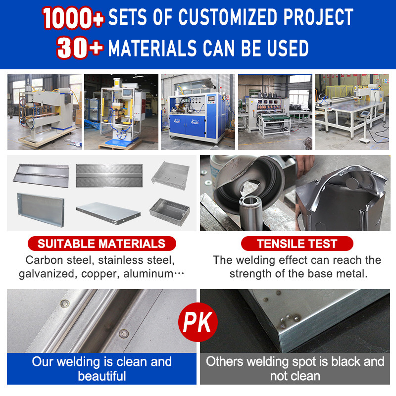 Hwashi Security Stainless Sheet Door Plate Multi-point Automatic Mobile Type Spot Welding Machine