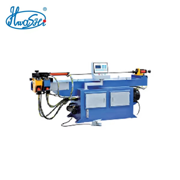 Hwashi IBC Tank Stainless Steel Tubular Cage Single Head Hydraulic Pipe Tube Bending Machine