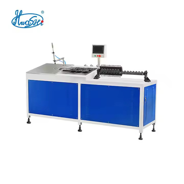 HWASHI CNC 3 Axis 2D Wire Welding Bending Machine PLC Hydraulic Bending Type