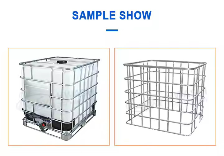 1000l Ibc Tank Welding Machine Ibc Automatic Production Line Cage Frame Machine Ibc Machine