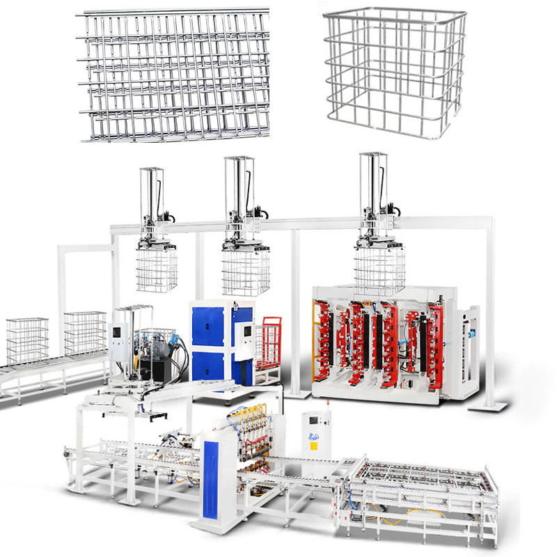 IBC Totes Production Line Intelligent Control Modular Design Adaptive Welding Energy Consumption User-Friendly Interface