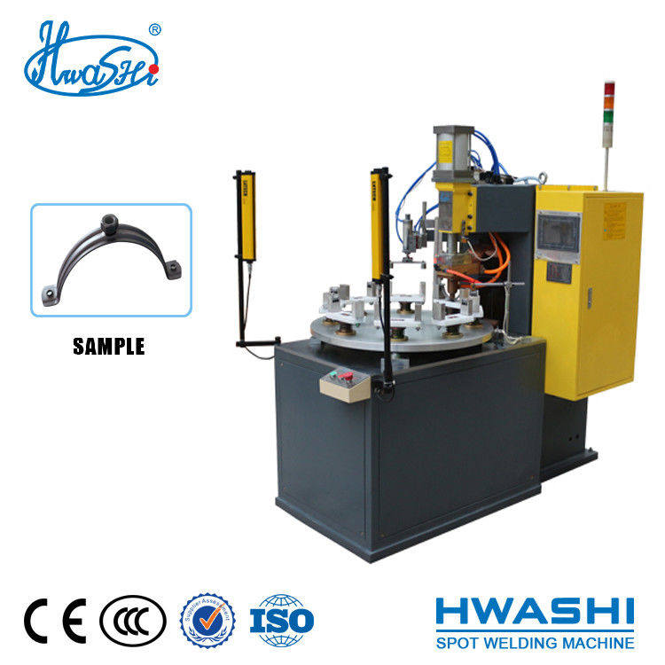 Pipe Clamp Auto Parts Welding Machine With Rotary Table 900 x 1300 x 1700mm