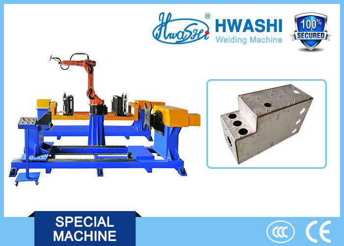 Industrial Welding Robotic Arm Hwashi HS-R6-08 6 Axis Automatic MIG/TIG AC Servo Driving