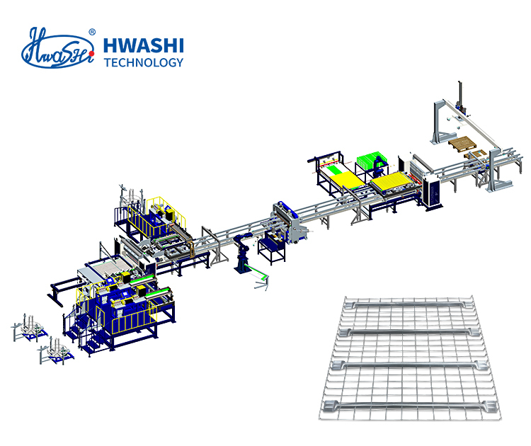 New-Grade Automation for Wire Mesh Deck Shelving – Hwashi’s Production Line Delivers