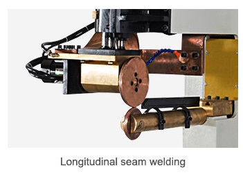 Auto Seam Welder with Water Cooling Auto Working Mode and 5-20 Mm Welding Width Seam Welding Machine