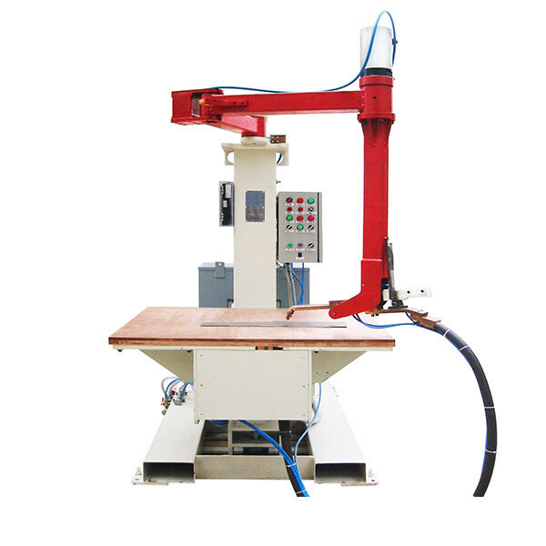 Table Spot Welding Machine with Intelligent Touch Screen Controller for 3.0+3.0 MM Welding Thickness and Precision Bending Compatibility