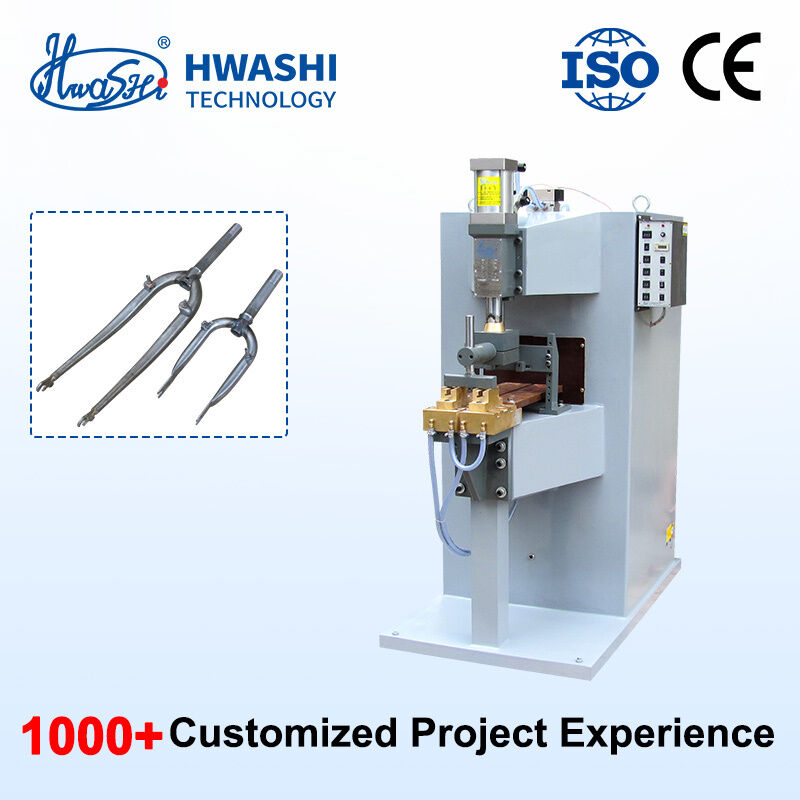 HWASHI WL-MF-250K Vertical Type Medium Frequency Inverter Spot Welding Machine with 1000Hz Inverter Technology and DC Welding Current