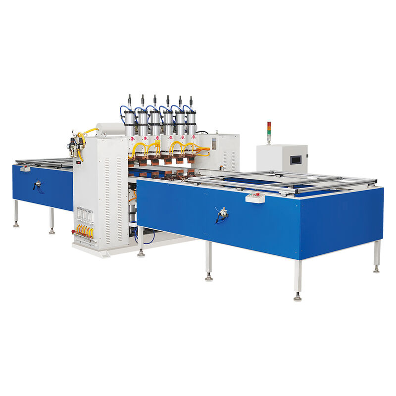 High Speed PLC Control Automatic Wire Tube Condenser Production Line and Welding Bending Machine