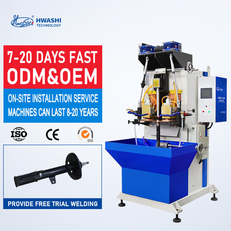HWASHI 75KVA Input Power Seam Welding Machine with 26500A Secondary Max Short Circuit Current for Automatic Roll-Round Welding