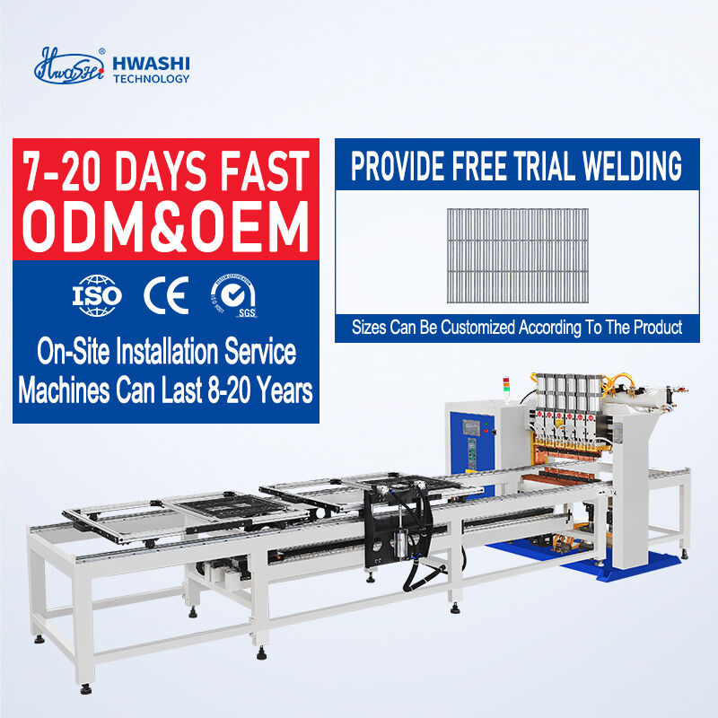WWM-2400 Automatic Wire Mesh Welding Machine 2400mm Welding Width 5-10mm Wire Bridge Deck Mesh