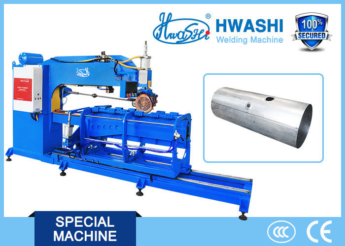 Car Alusil Oil Tank Straight Rolling Auto Welding Machine 3 Phase Speed Regulator
