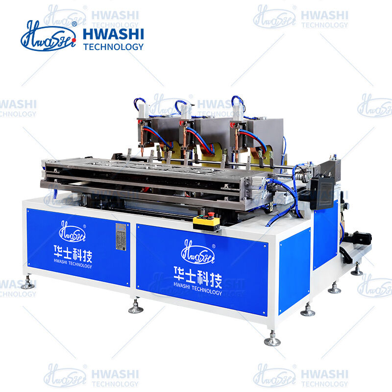 Automatic Spot Welding Machine with MFDC Transformer and Quick-Change Fixture System for 8-Second Cycle Time Gasket Welding