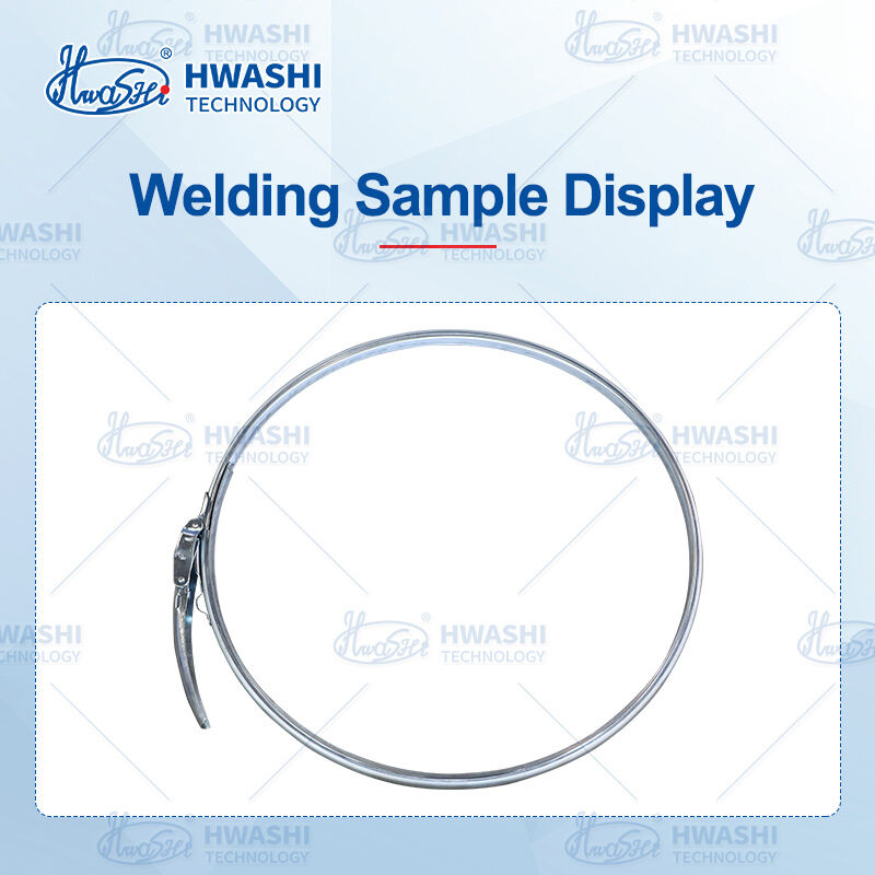 MFDC Double-Head Spot Welding Machine with Dual-Point Welding and MFDC Transformer for Barrel Hoop Lock Clips (600-1000mm Welding Width)