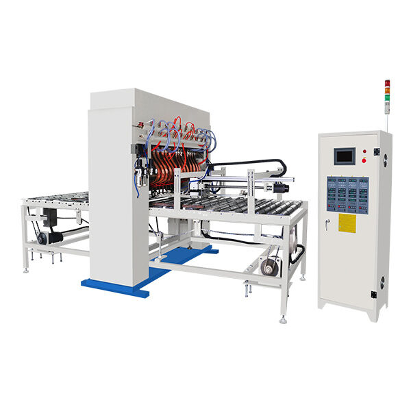 Hwashi AT-MF25K Gantry Multi-Spot Welder with MFDC Inverter Power Supply Servo-Driven Feeding and Adjustable Electrode Spacing for Sheet Metal Stiffeners