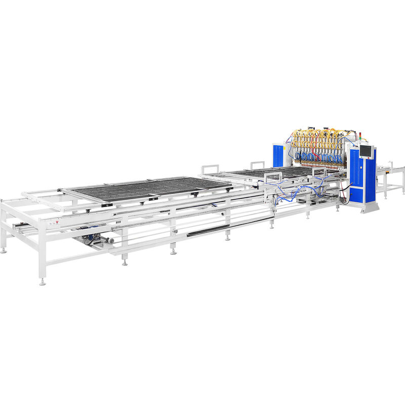 GWC-2000 Automatic Gabion Mesh Welding Machine 2000mm Welding Width 2-5mm Wire Low Labor Cost