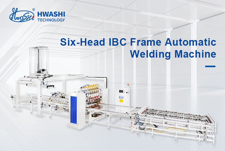 CNC Servo IBC Frame Welding Center with 0.01mm Positioning Accuracy 150 Weld Points/Min and 70-90 Frames Per Shift