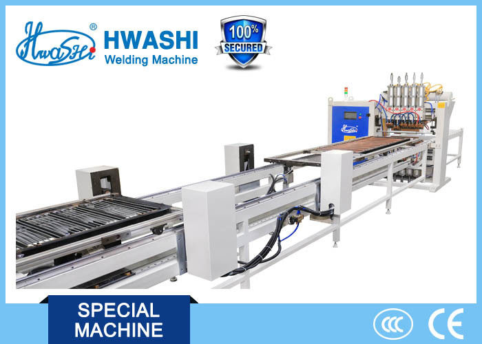 Hwashi WL-MF-160K Six-head Automatic Refrigerator Condenser Wire Mesh Welding Machine