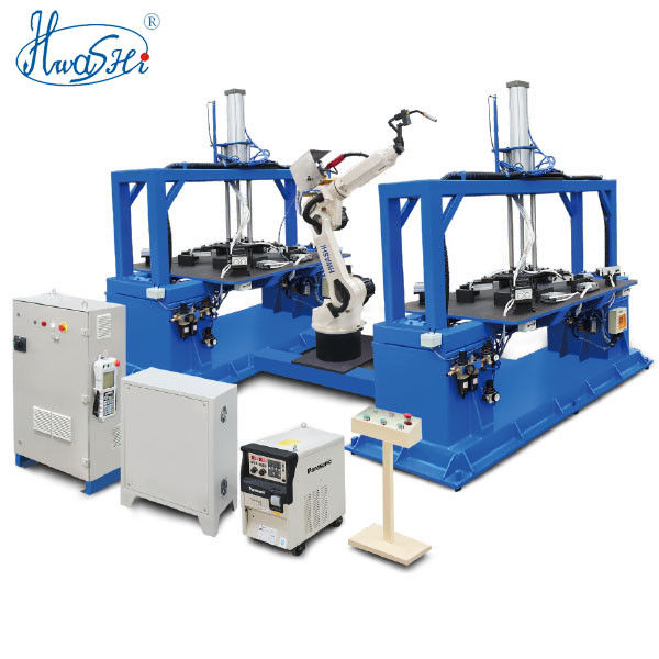 1100 Kg Industrial Welding Robots 1 Year Warranty For Automobile / Car Oil Tank