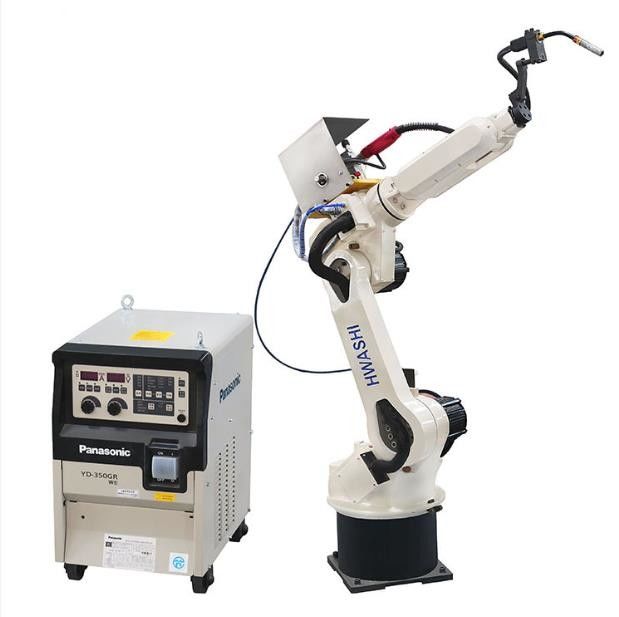 HWASHI 6 Axis Industrial Welding Robot , Professional High Efficiency Industrial Spot welding Robot Price