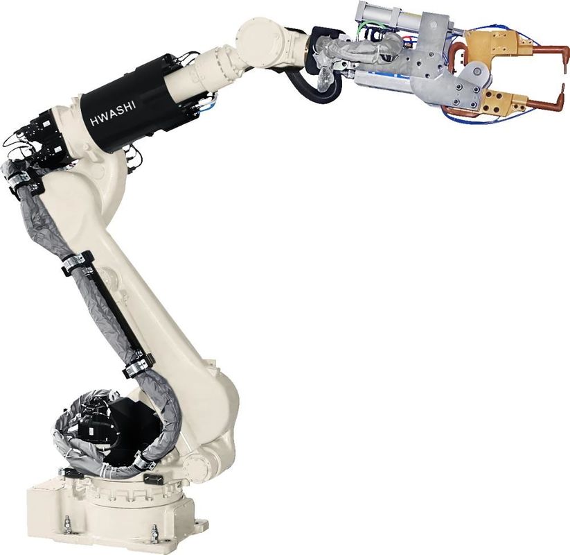 HWASHI 6 Axis Industrial Welding Robot , Professional High Efficiency Industrial Spot welding Robot Price