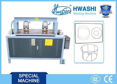 Pneumatic Butt Welding Machinery , AC Dual Butt Welder for Wire Frame