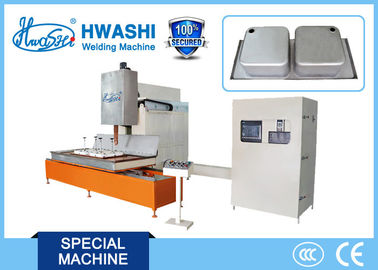 Inox Kitchen Sink Automatic Welding Machine , CNC Sink Seam Welding Machine