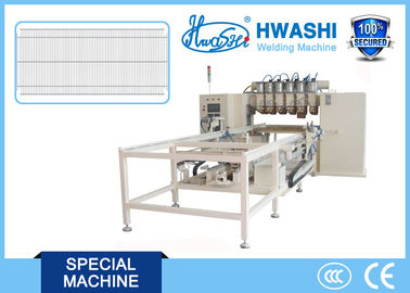 Multi Head Wire Welding Machinery For Wire Mesh Of Shopping Trolley / Carts etc network frame type products