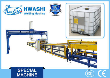 IBC Tank Tubular Mesh Welding Machine 300A with Automatic Unloading System