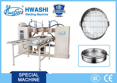 Cookware Food Steamer Grill Welding Machine , Round Wire Spot Welders Stainless Steel