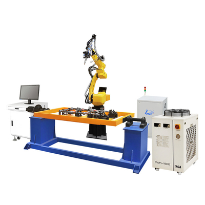 HWASHI High Precision Laser Welding Robot For Towel Radiators And Towel Rails