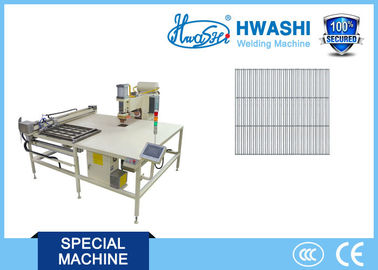 Hwashi 12 Volt Automatic Welded Wire Mesh Machine X Y Axis Feeder Three Phase Power Source