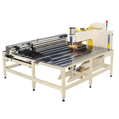 Single Head XY Axis Wire Mesh Row Welding Machine High Precision Full Automatic