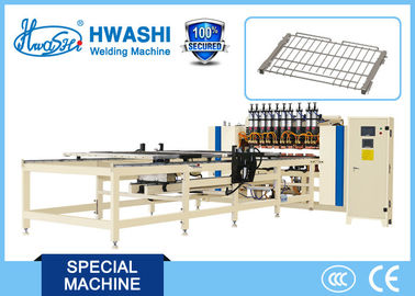 Automatic Wire Mesh Spot  Welding Machine For Oven Glide Shelves Rack