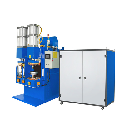 CE Hwashi Capacitor Spot Welding Machine Double Station Double Head