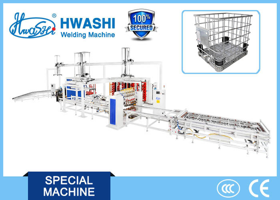 Factory IBC Grid IBC Cage Frame Welding Machine Bulk Container Automatic Production Line
