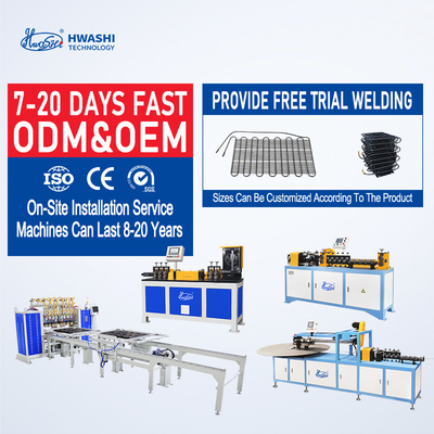 Hwashi Refrigerator Condenser Wire Mesh Multi Point Spot Welding Machine