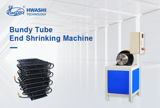 Clamping Tube End Shrinking Machine Condenser Bundy