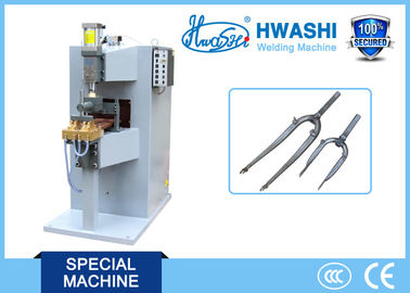Bicycle Frame Pneumatic Spot Welding Machine , AC Water-Cooling Spot Welder