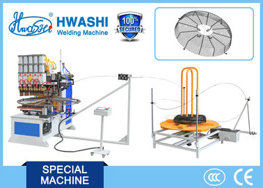 Wire Spiral Fan Guard / Mesh Automatic Welding Machine 12 Months Warranty