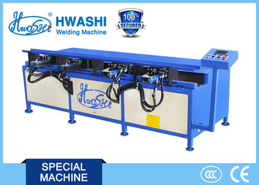 Manual Wire Shelf Frame Bending Machine HWASHI Bending Steel Wire 12 Months Warranty