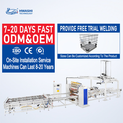 New Condition Auto Spiral Wire Welding Machine with Core Motor PLC Components Shopping Basket