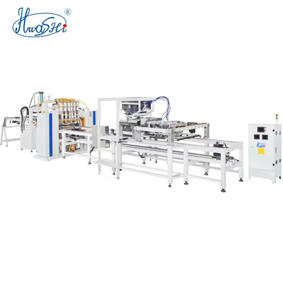 HWASHI Welding Equipment Automatic Gantry Style Multi Head Spot Row Welding Machine for Wire Mesh Fencing in Price