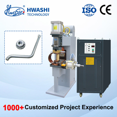 Hwashi Automobile Gas Storage Tank End Cap Nut Welding Machine