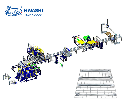 New-Grade Automation for Wire Mesh Deck Shelving – Hwashi’s Production Line Delivers
