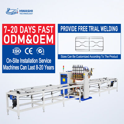 Automatic Wire Mesh Welding Machine with 200mm/S Maximum Wiring Speed, 2D Wire Handle Bending, and 1 Year Warranty