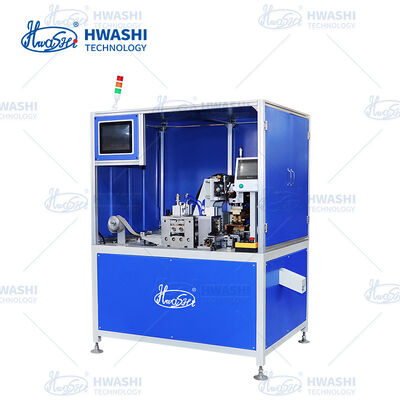 Hwashi Automatic Roll-Round Seam Welding Machine for Woven Wire Mesh Filter Cartridges with Airtight Seams and 50% Fewer Processing Steps