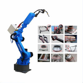 HWASHI Automatic Arc CO2 MIG Welding Robot for Auto Parts / Bearing Parts