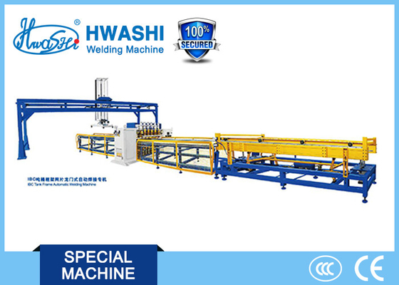400KVA Wire Welding Machine Hwashi WL-SQ-MF IBC Cage Frame welding