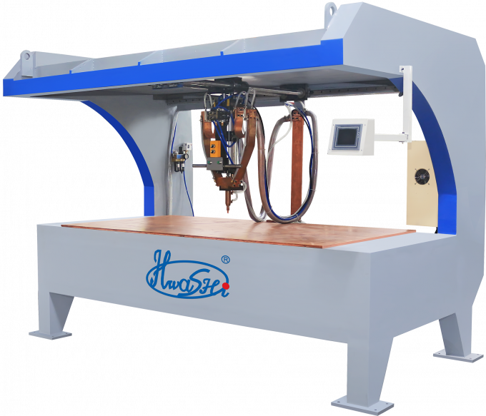 Sheet Metal Roof Type Spot Welding Machine With Copper Table and