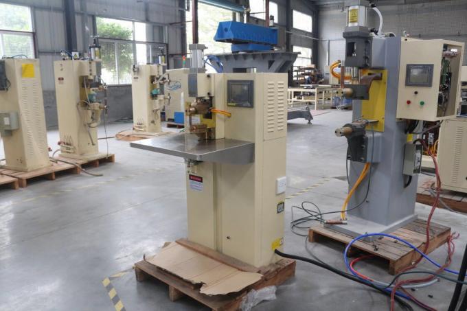 Pneumatic Medium Frequency Inverter Spot Welding Machine , DC/ AC Spot ...